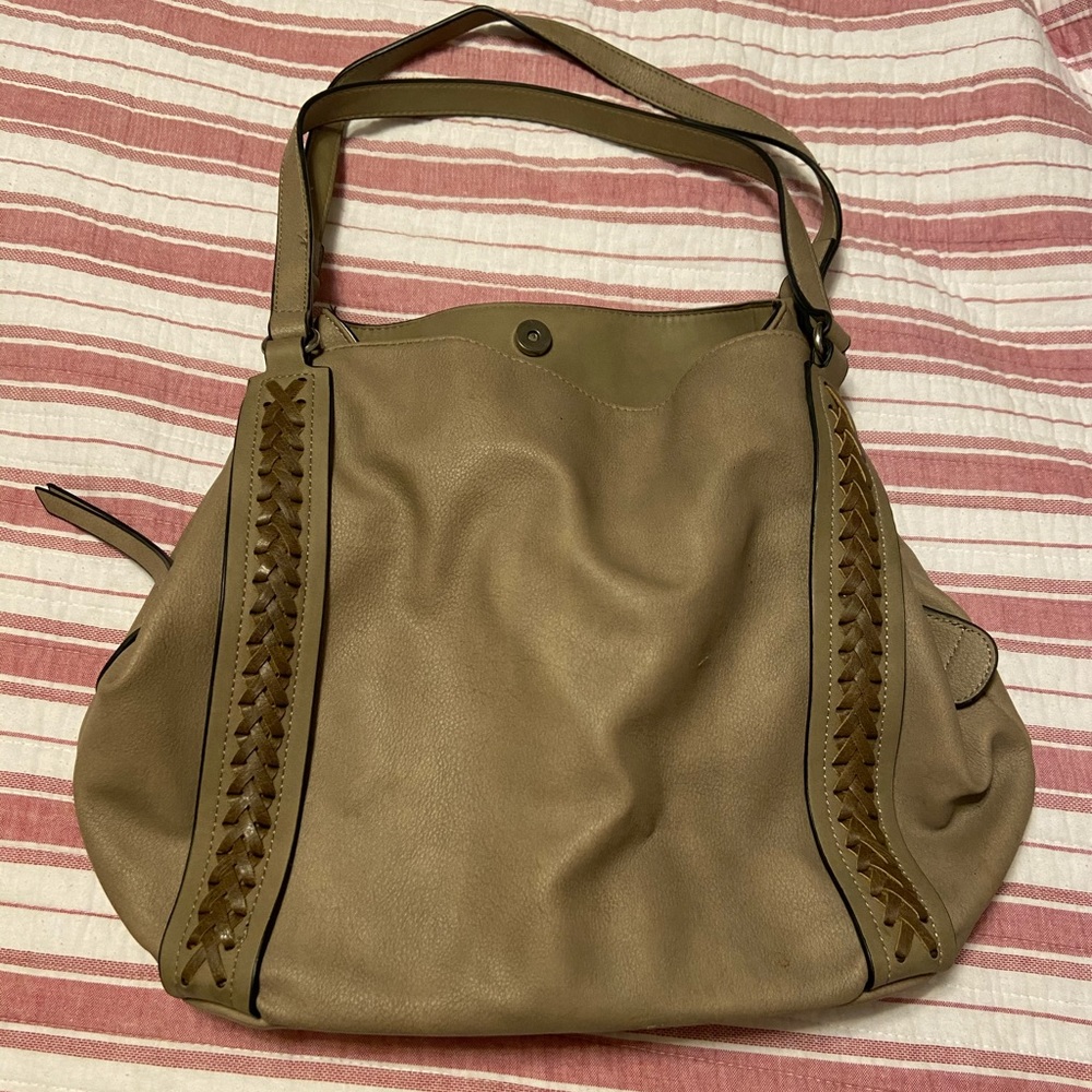 Initial outfitters Miranda braided handbag